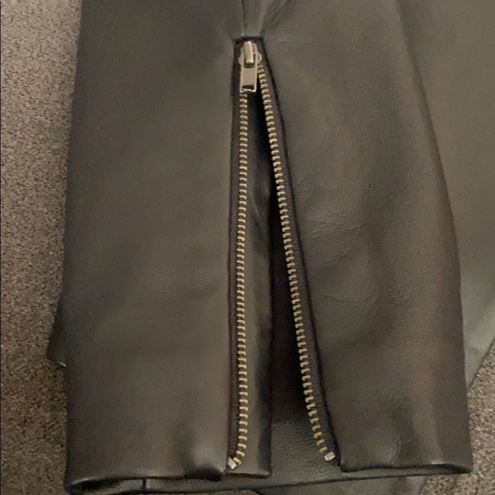 Elizabeth and James Featherweight Leather Blazer - Picture 10 of 10